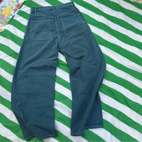 RUDY JUDE Roper canvas jeans in “Sea” size 2 - Picture 7 of 7